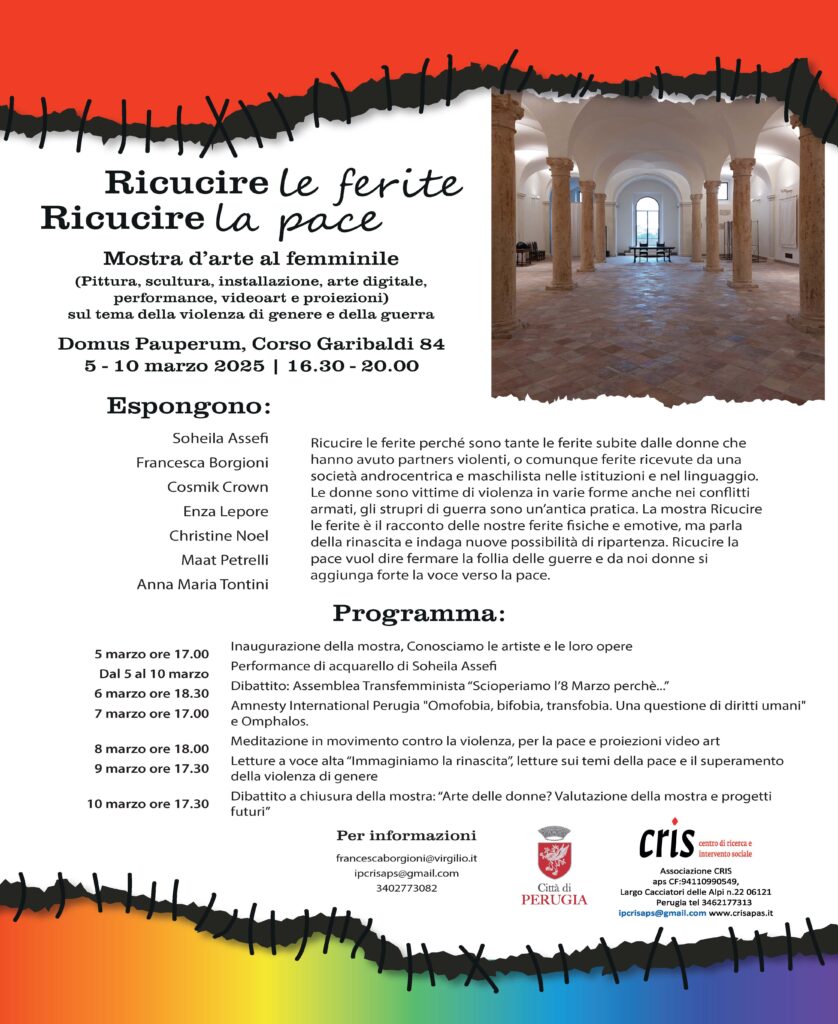 programma ricucire le ferite ricucire la pace
